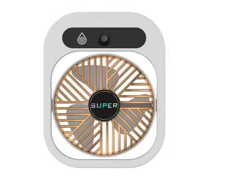 Drei-in-Eins-Elektro Lüfter USB-Ladeklimaanlage für Eis Nebel